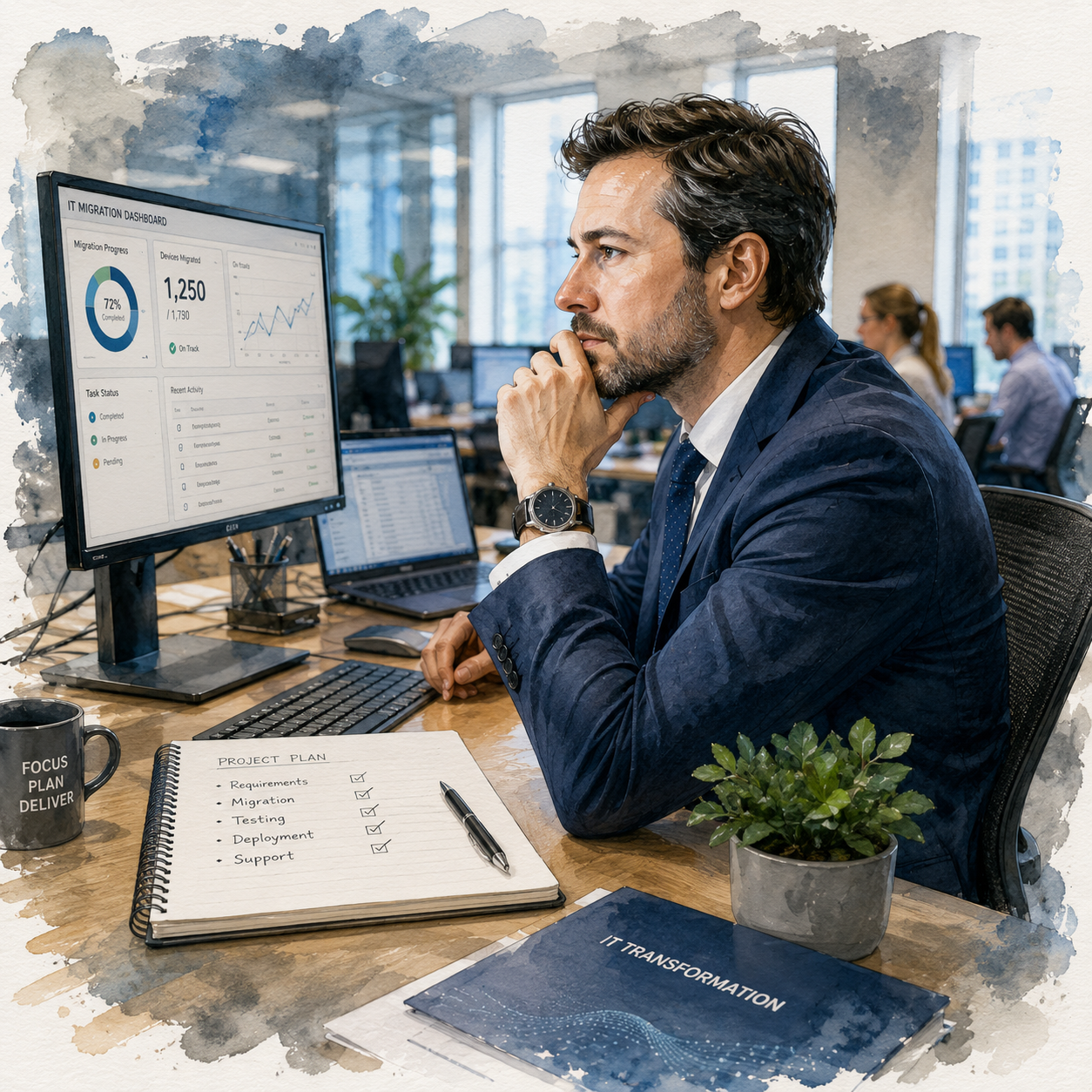 How Executives DeRisk Major IT Programs Without Slowing Them Down, Change Is the Risk